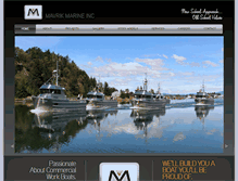 Tablet Screenshot of mavrikmarine.com